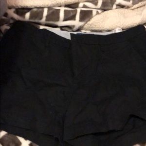 Black old navy shorts